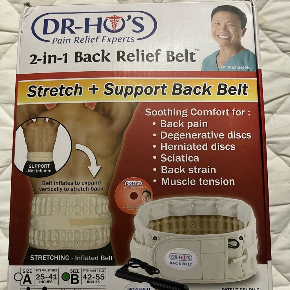 DR-HO'S Stretch & Support Back Belt